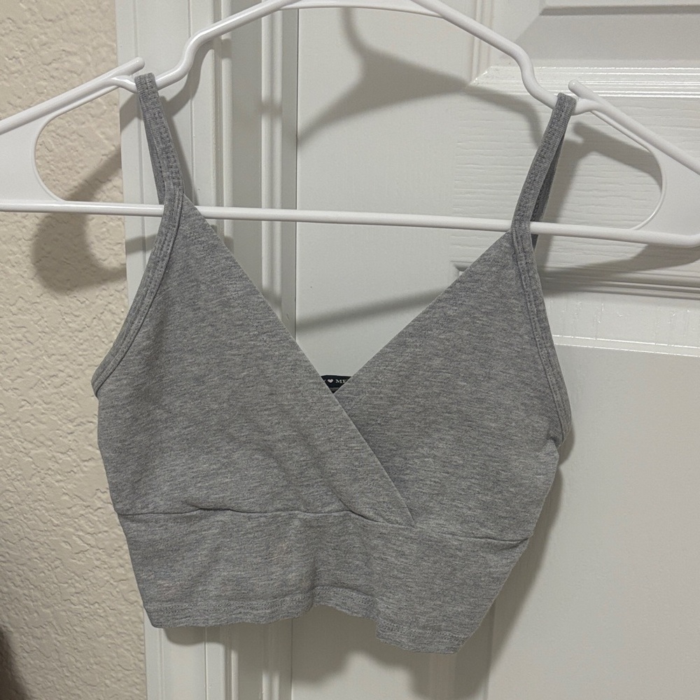 Brandy Melville Rare Vintage Gray Cropped Tank